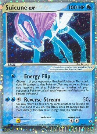 Suicune ex  - Holofoil Team Magma vs Team Aqua - Ultra Rare