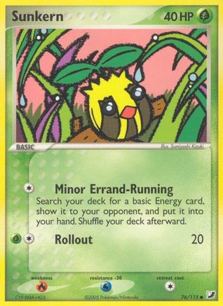 Sunkern  Unseen Forces - Common