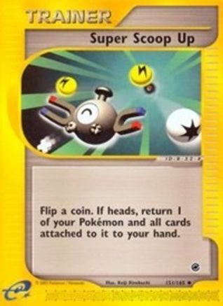 Super Scoop Up  - Reverse Holofoil Expedition - Uncommon