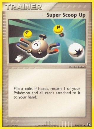 Super Scoop Up 100  - Reverse Holofoil Delta Species - Uncommon