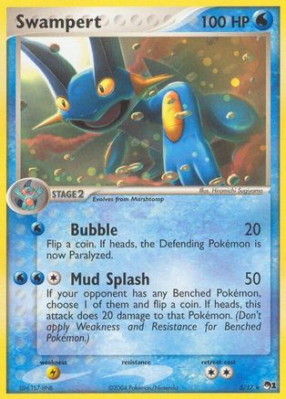 Swampert  POP Series 1 - Rare