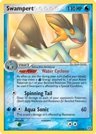 Swampert - 11/106 (EX Emerald)/106  Deck Exclusives - Rare