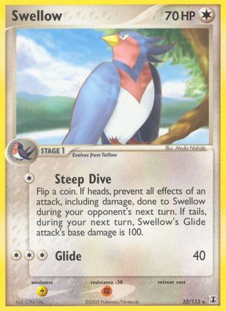 Swellow 032  Delta Species - Rare
