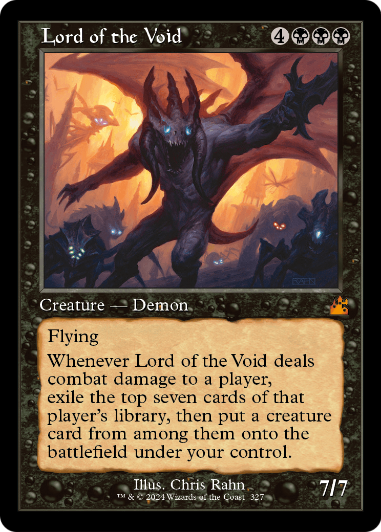 Lord of the Void (Retro Frame) (RVR-327) - Ravnica Remastered Foil