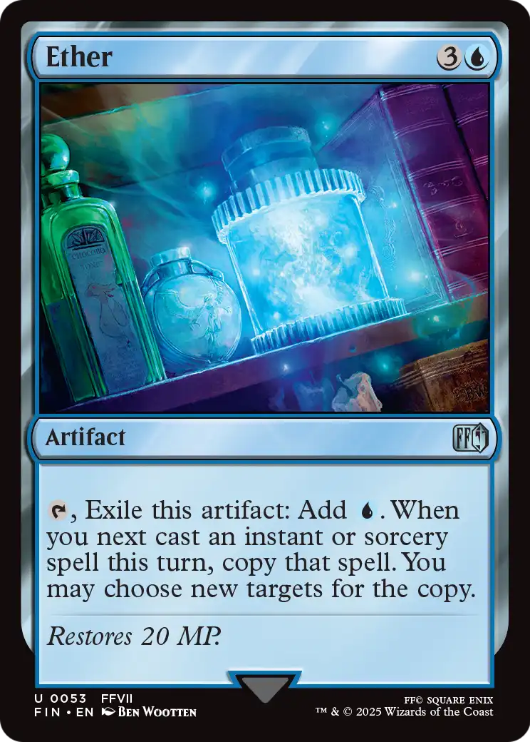 Ether (FIN-053) - FINAL FANTASY Foil