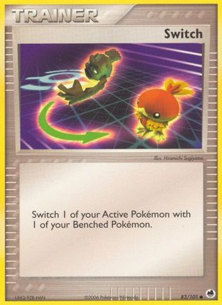 Switch  - Reverse Holofoil Dragon Frontiers - Common