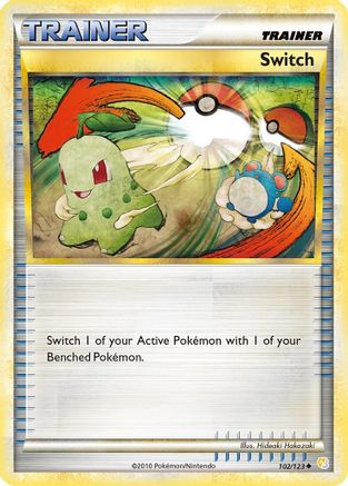 Switch 102  HeartGold SoulSilver - Uncommon