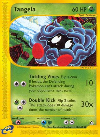 Tangela  Aquapolis - Common