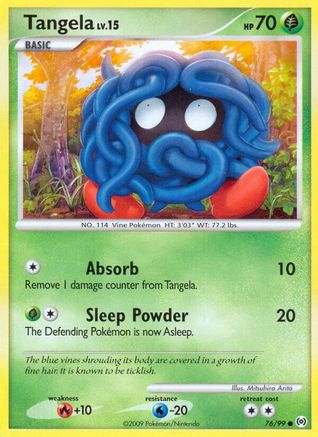 Tangela (76) (76) 076  Arceus - Common