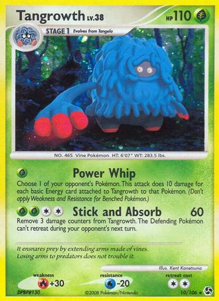 Tangrowth  - Reverse Holofoil Great Encounters - Holo Rare