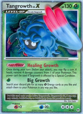 Tangrowth Lv.X 099  - Holofoil Arceus - Ultra Rare