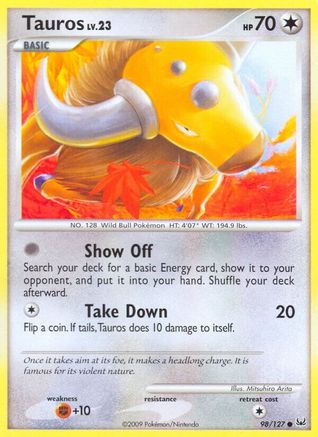 Tauros/127  Platinum - Common