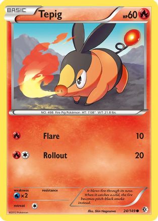 Tepig  Boundaries Crossed - Common
