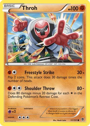Throh  - Reverse Holofoil Plasma Blast - Common