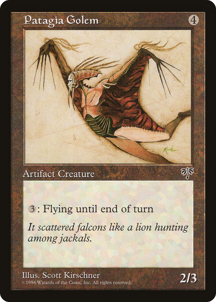 Patagia Golem (MIR-) - Mirage