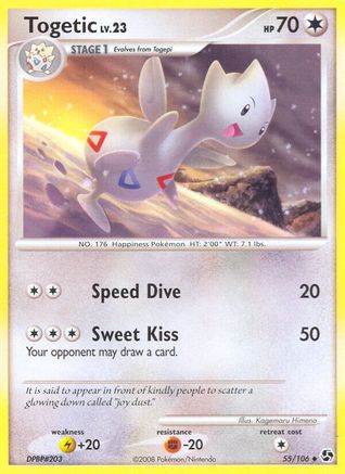 Togetic  - Reverse Holofoil Great Encounters - Uncommon