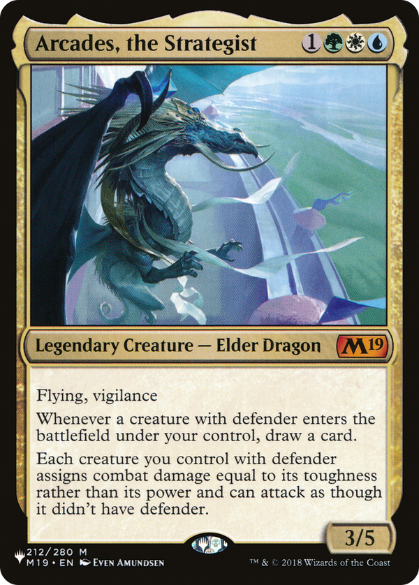 Arcades, the Strategist (LIST-212/280) - The List