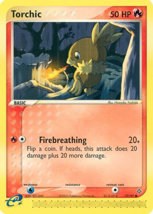 Torchic 077  Dragon - Common