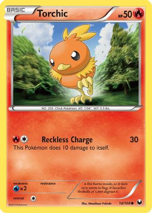 Torchic (14)  Dark Explorers - Common