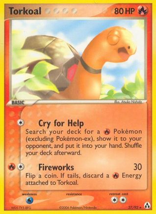 Torkoal  Legend Maker - Rare