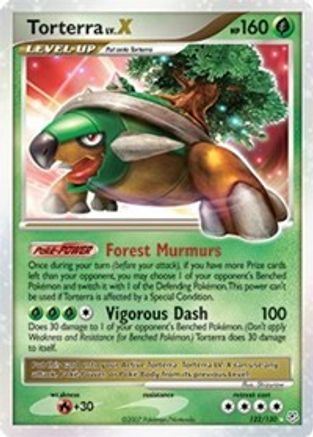 Torterra LV.X  - Holofoil Diamond and Pearl - Ultra Rare