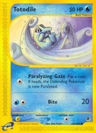 Totodile (135) (135) 135/165  Expedition - Common