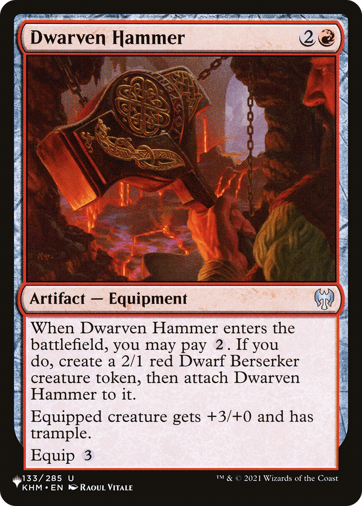 Dwarven Hammer (LIST-133/285) - The List