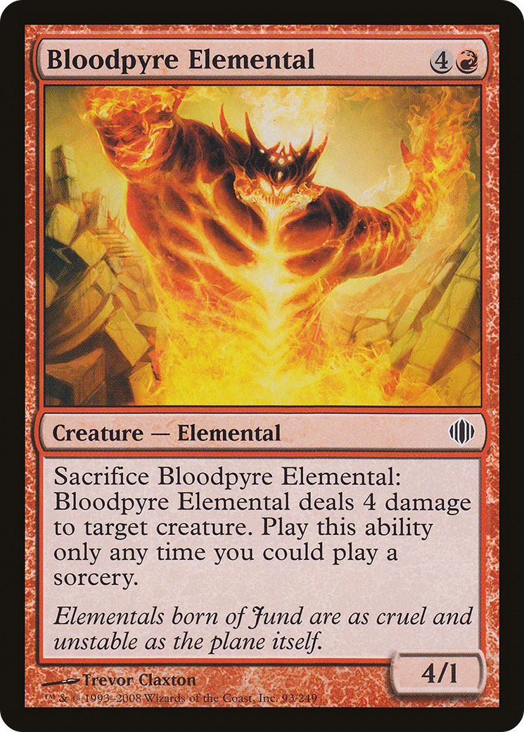 Bloodpyre Elemental (ALA-093) - Shards of Alara