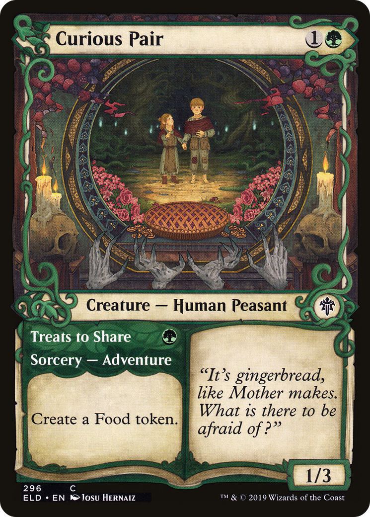 Curious Pair (Showcase) (ELD-296) - Throne of Eldraine: (Showcase)
