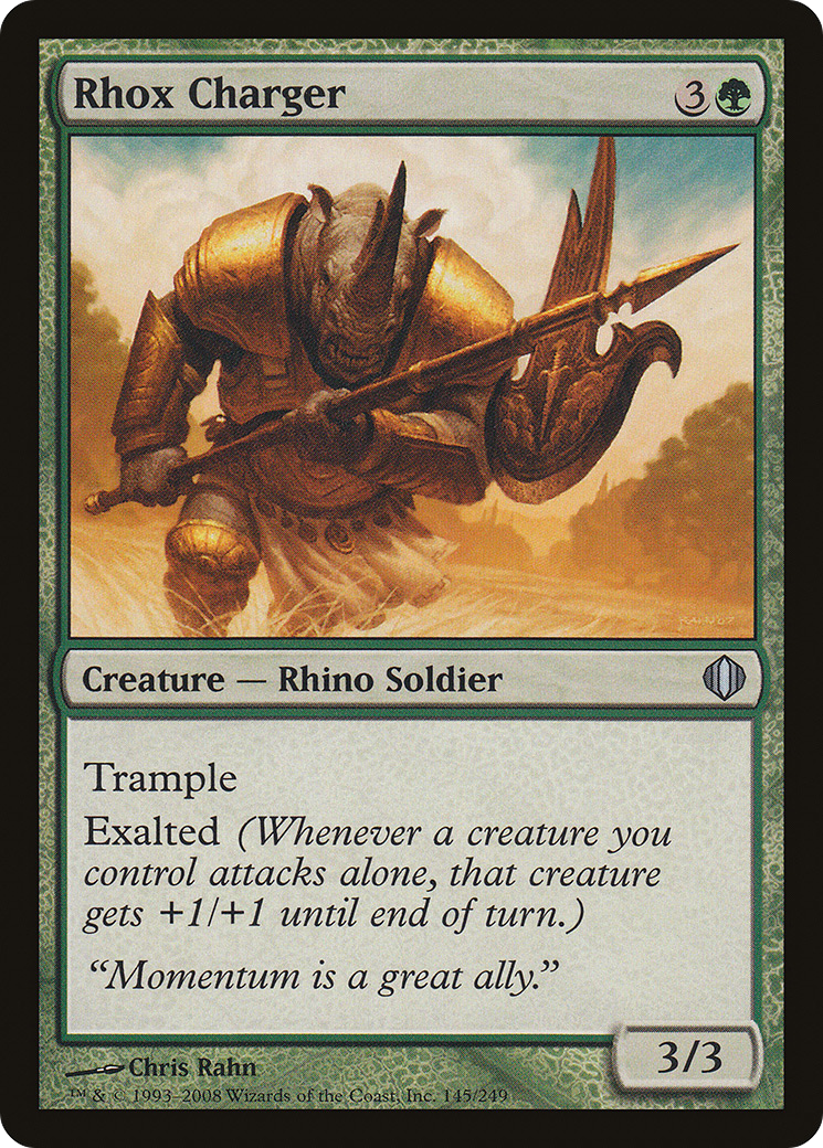 Rhox Charger (ALA-145) - Shards of Alara Foil
