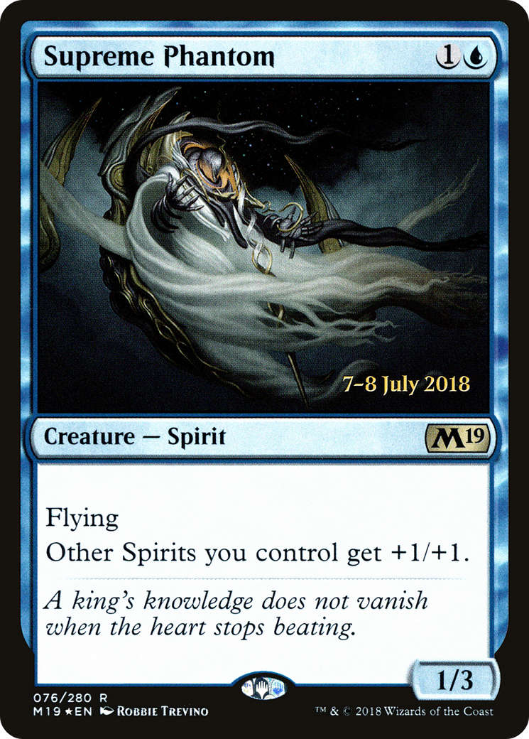 Supreme Phantom (PRE-076) - Core Set 2019 Promos Foil