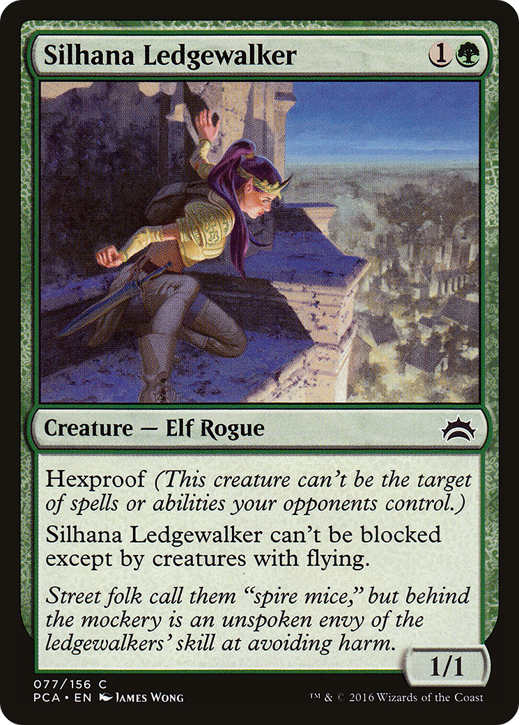 Silhana Ledgewalker (PCA-077) - Planechase Anthology