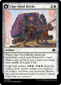 Clay-Fired Bricks (LCI-006) - The Lost Caverns of Ixalan Foil
