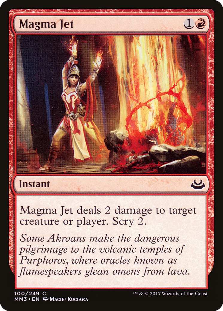 Magma Jet (MM3-100) - Modern Masters 2017 Foil