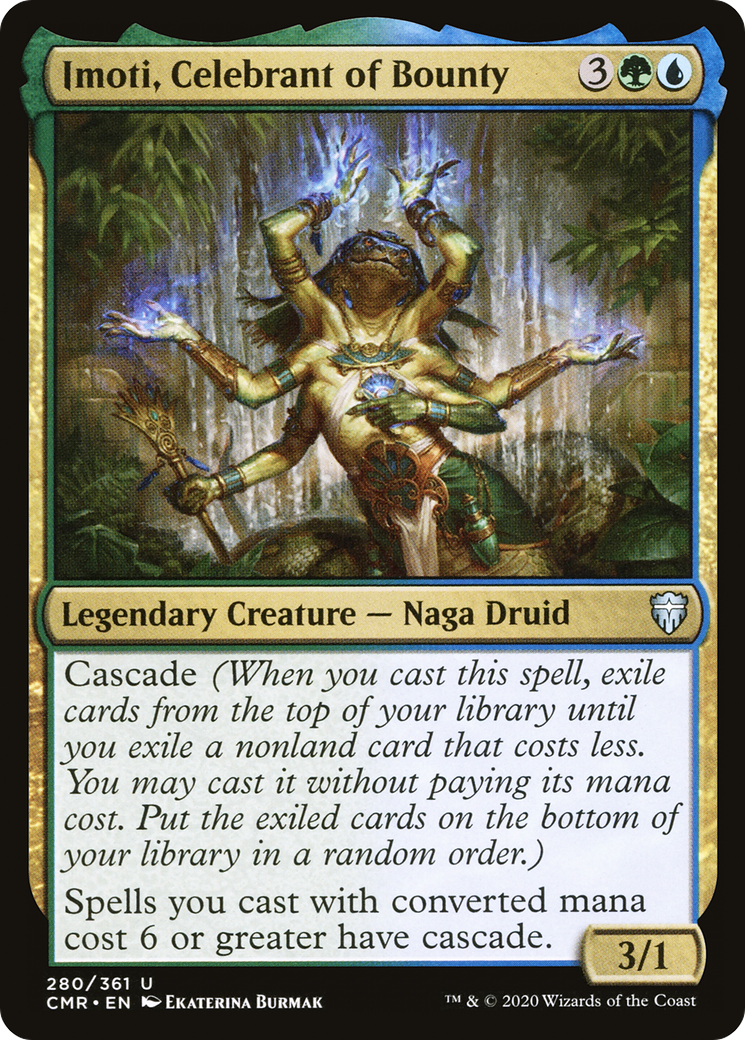 Imoti, Celebrant of Bounty (CMR-280) - Commander Legends Foil