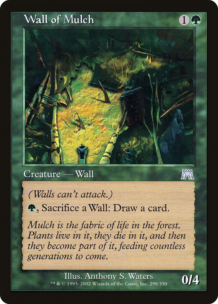 Wall of Mulch (ONS-298) - Onslaught Foil