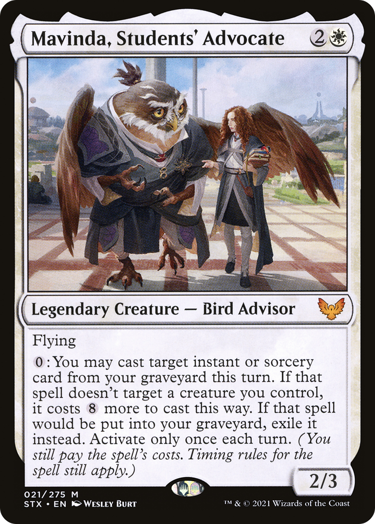 Mavinda, Students' Advocate (STX-021) - Strixhaven: School of Mages Foil