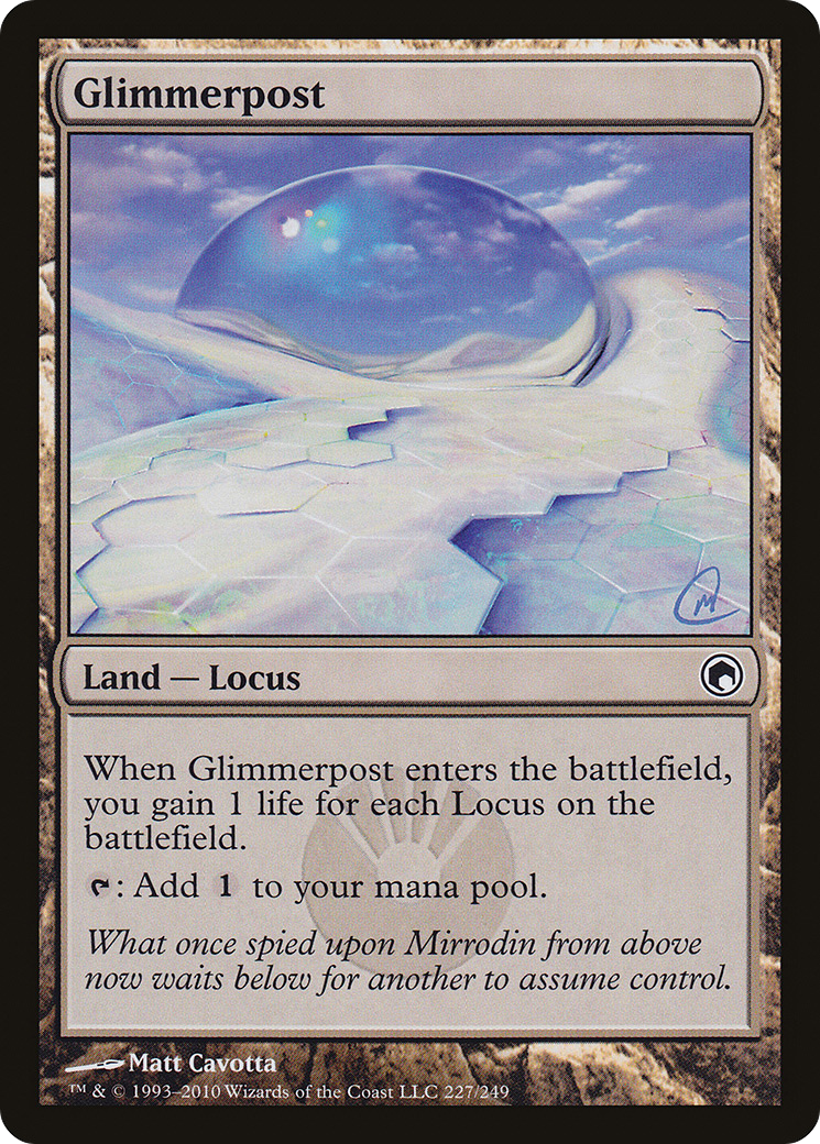 Glimmerpost (SOM-227) - Scars of Mirrodin Foil