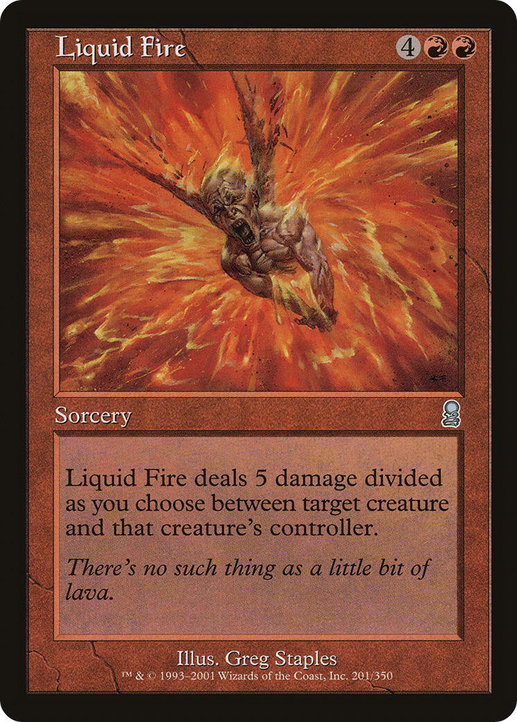 Liquid Fire (ODY-201) - Odyssey Foil