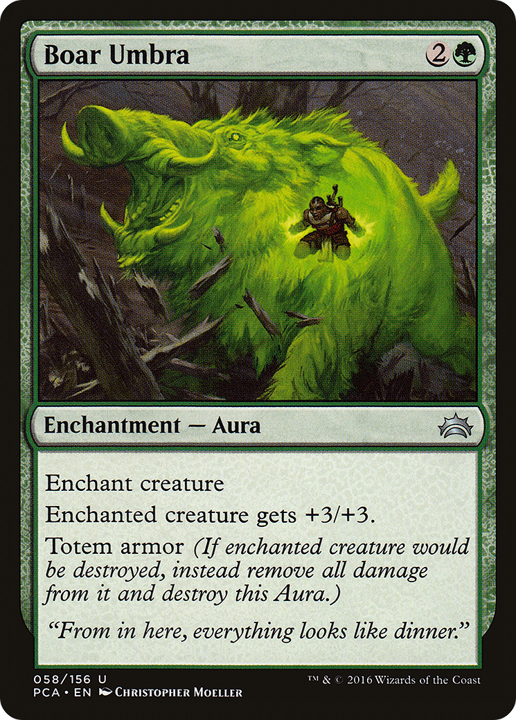 Boar Umbra (PCA-058) - Planechase Anthology