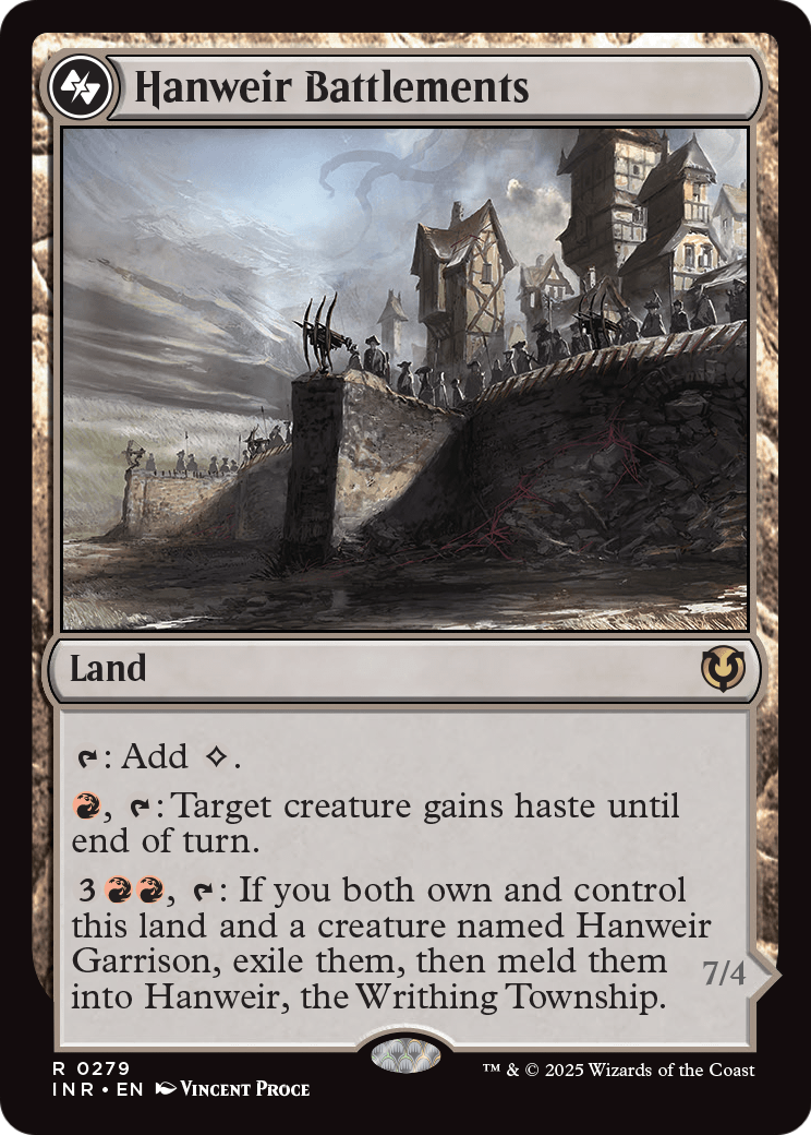 Hanweir Battlements (INR-279) - Innistrad Remastered