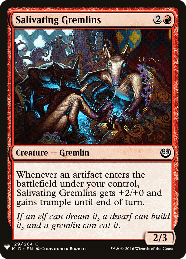 Salivating Gremlins (LIST-129) - The List