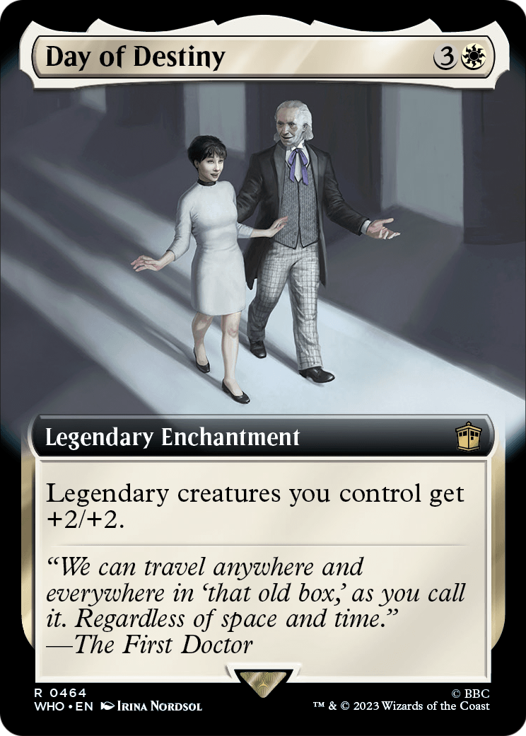 Day of Destiny (Extended Art) (WHO-464) - Doctor Who: (Extended Art)