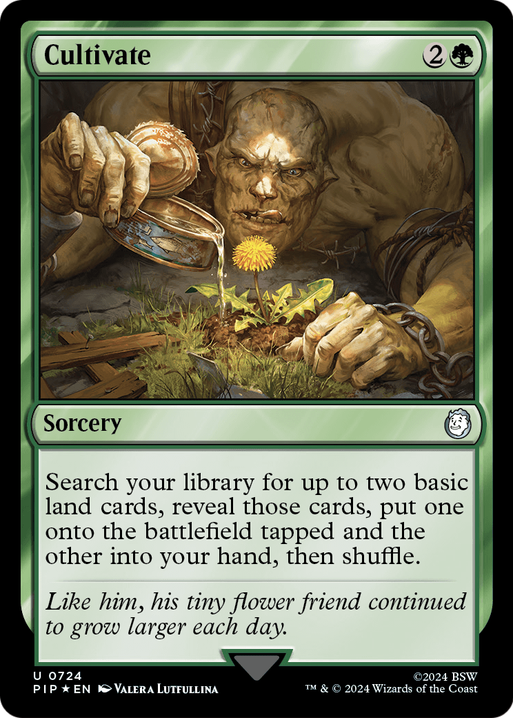 Cultivate (Surge Foil) (PIP-724) - Fallout Foil