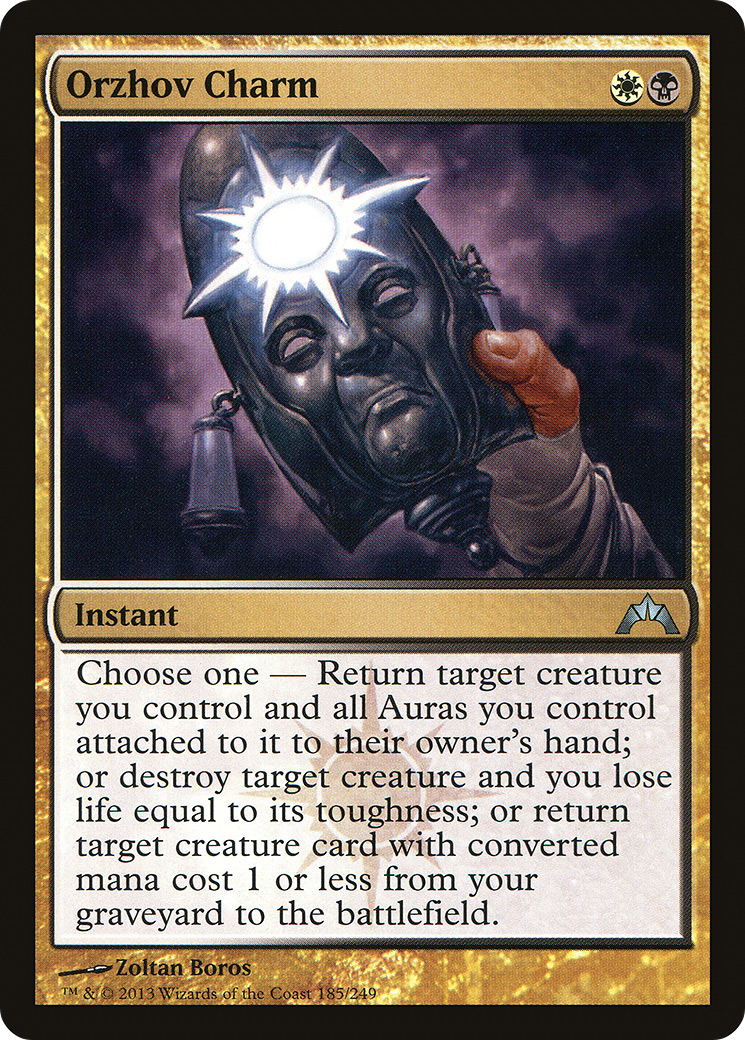 Orzhov Charm (GTC-185) - Gatecrash Foil