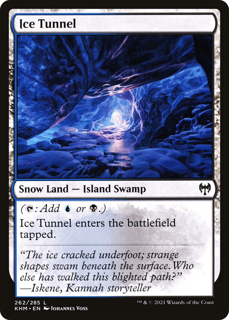 Ice Tunnel (KHM-262) - Kaldheim: (snow) Foil