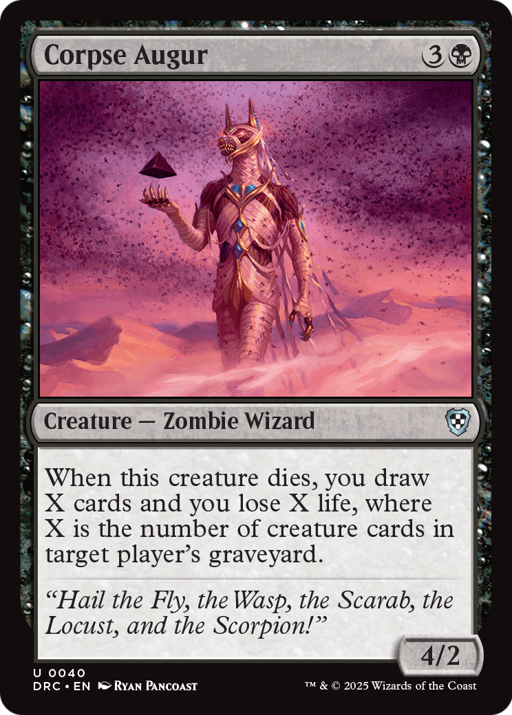 Corpse Augur (DRC-040) - Commander: Aetherdrift