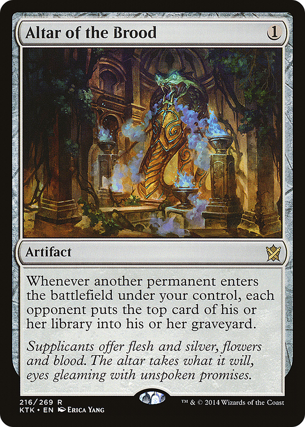 Altar of the Brood (KTK-216) - Khans of Tarkir Foil