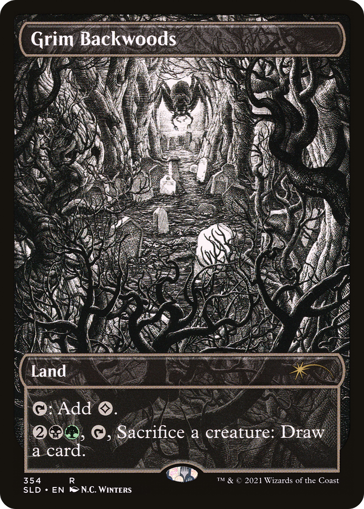 Grim Backwoods (SLD-354) - Secret Lair Drop