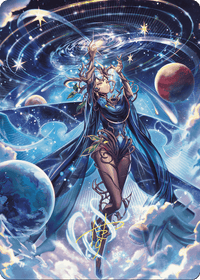 Omniscience // Omniscience (AWOE-078) - Wilds of Eldraine Art Series (Borderless) Foil